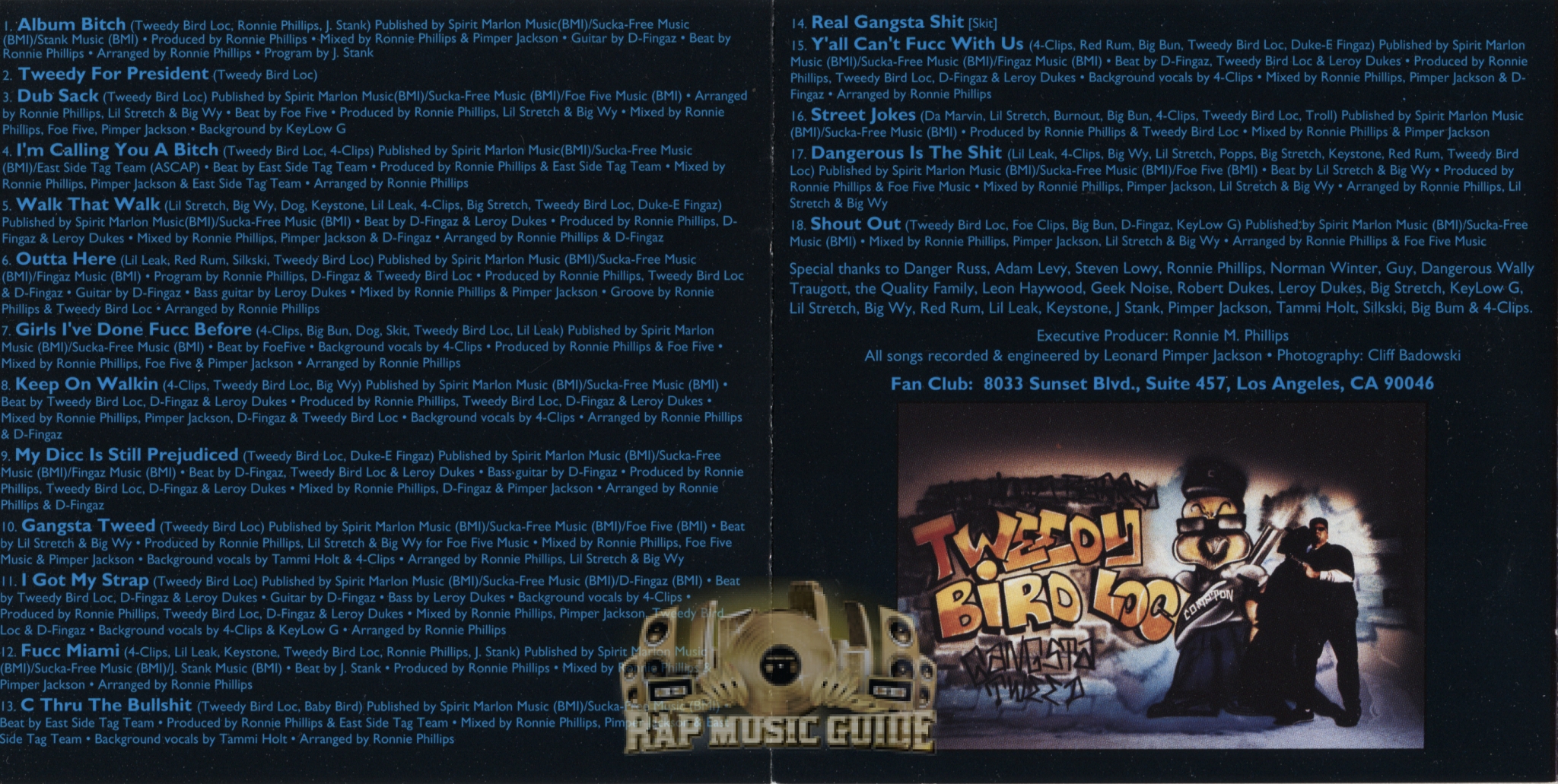 Tweedy Bird Loc - No Holds Barred: CD | Rap Music Guide